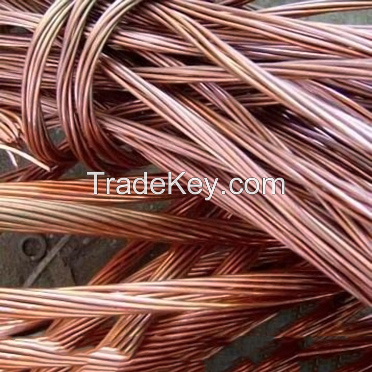 High Purity  Copper Scraps Wire 99.99% Insulated  Copper Wire