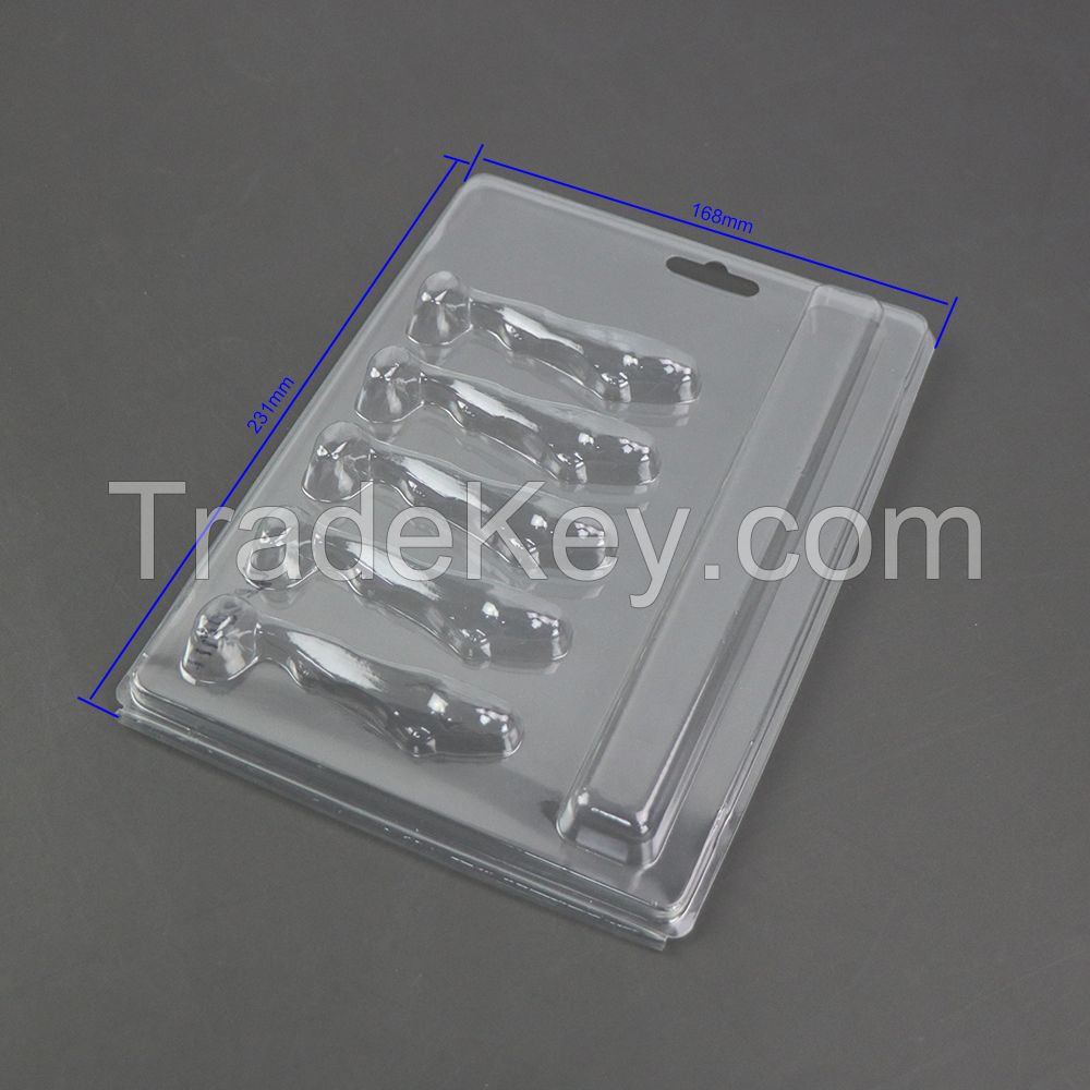 Plastic Display Packaging Clam Shell Customized Fishing Lures Blister Packs Custom Fishing Lure Packaging