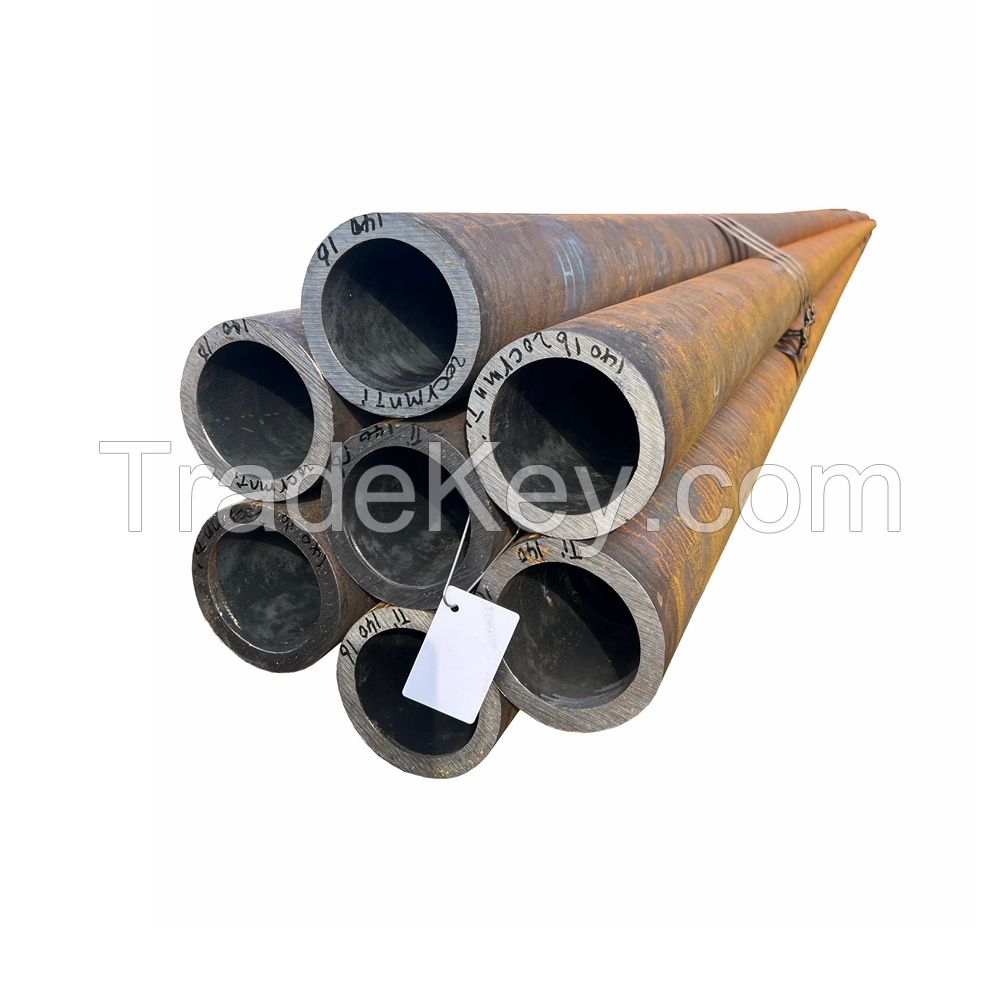 Thick Wall ST37 ST52 Q345B 1045 seamless steel pipe hollow bar