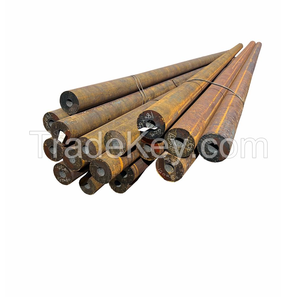 High Quality seamless steel pipe sae 1045 hollow bar manufacturer