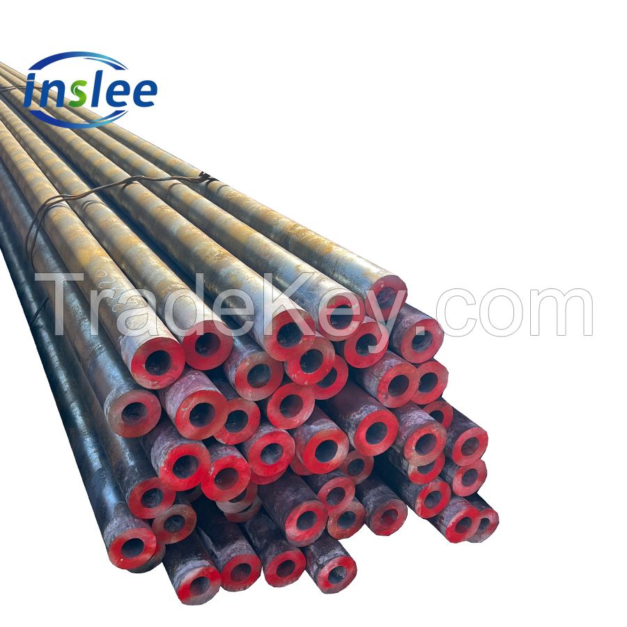 standard sizes thick wall seamless steel pipes Q+T treatment manufacturer