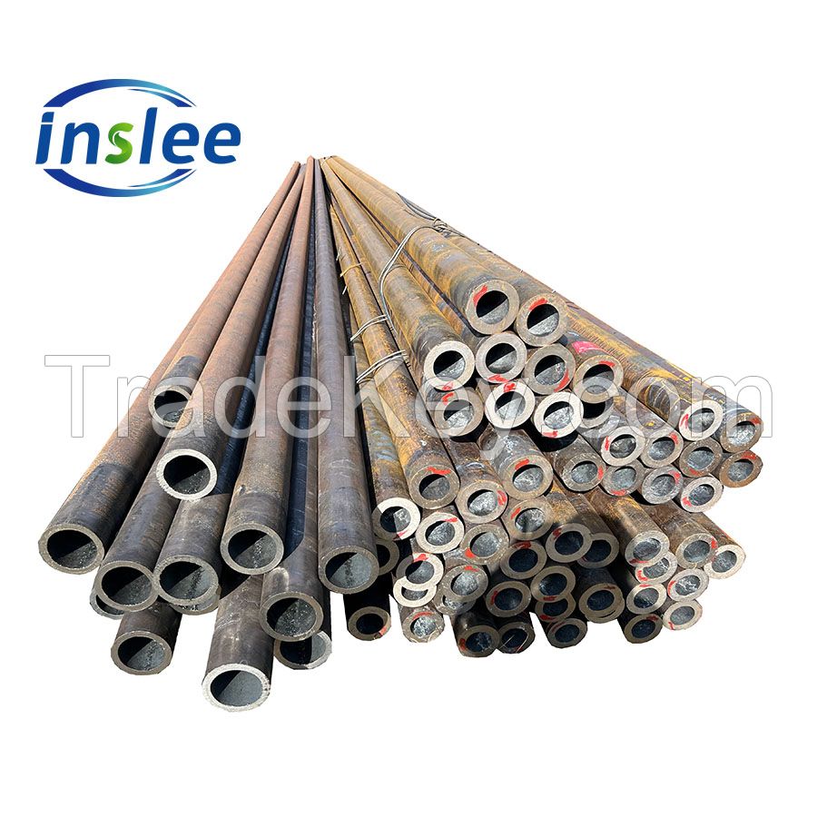 SAE 1020 1045 Carbon Black seamless steel pipe hollow bar steel tube factory price