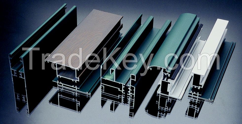 Aluminum Profile for windows, doors, curtains