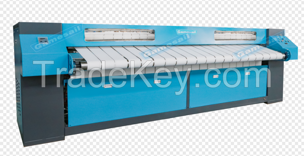 1.5-3.3m steam gas Electric Ironer with 2 rollers