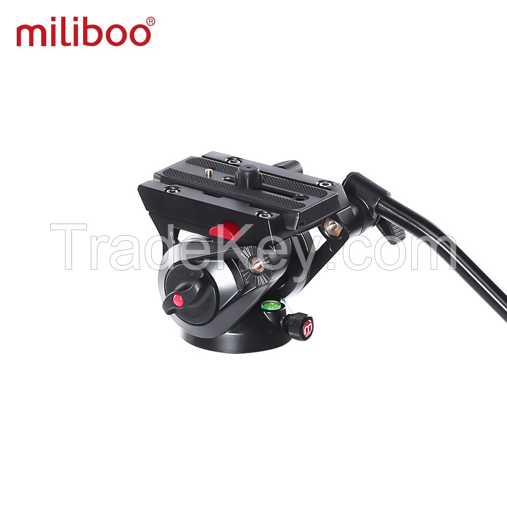 Miliboo Mtt606A Aluminum Professional Camera Tripod with portable fluid head