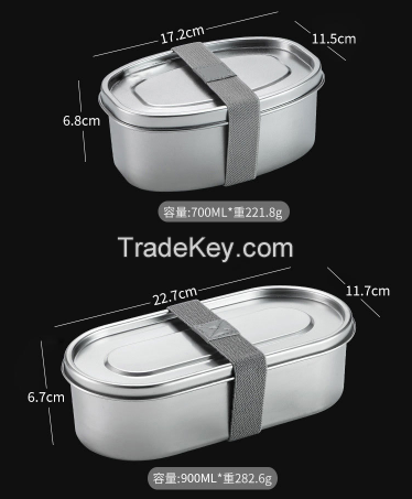 stainless steel lunch box bento box luncheon boxï¼�thermal insulation box, heat preservation box, insulated container