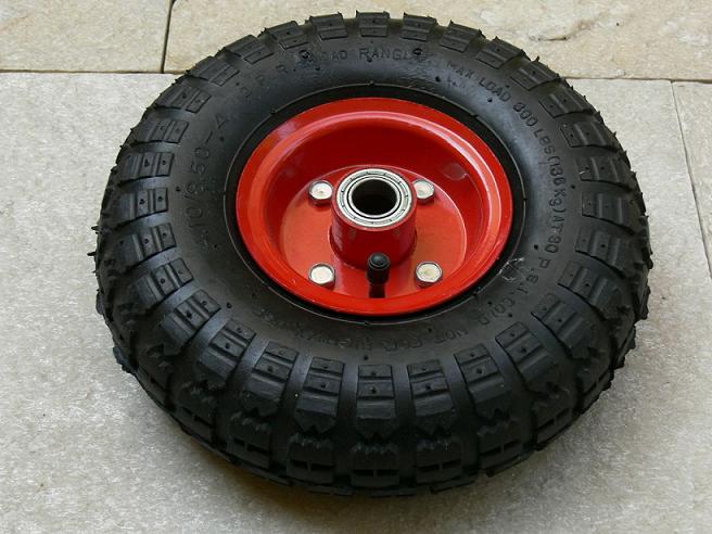 WHEEL, PNEUMATIC TYRE 3.50-4