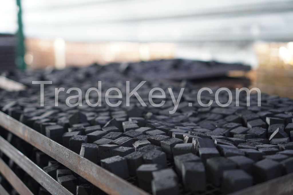 Coconut charcoal briquettes