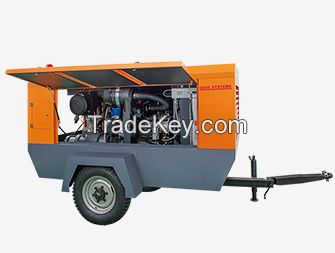 Diesel or Electric Mobile Screw Air Compressor