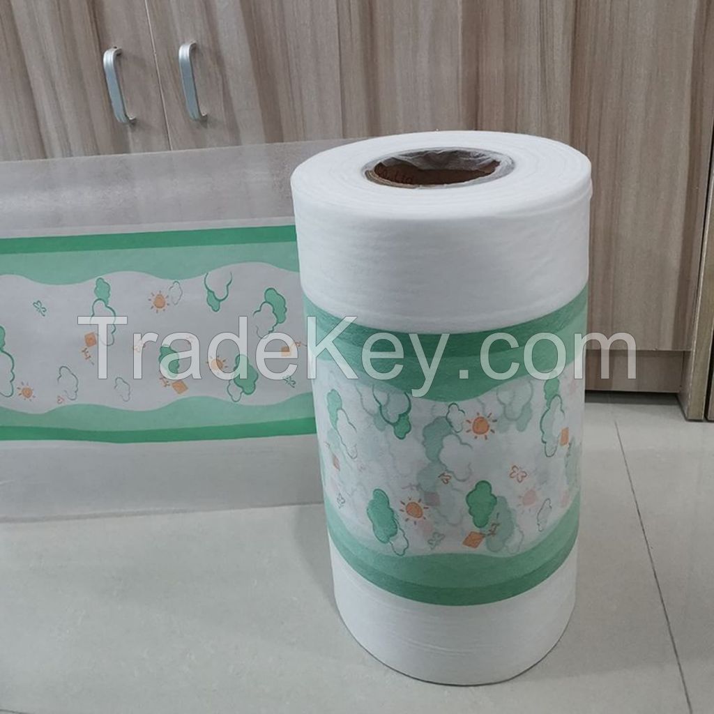 Breathable Printed Pe Film For Diapers Sanitary Npkins Materials