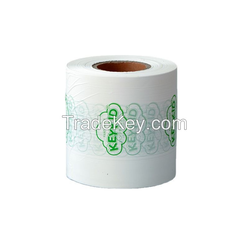 Pe Film For Adult Diapers Material Print Unbreathable Film Custom