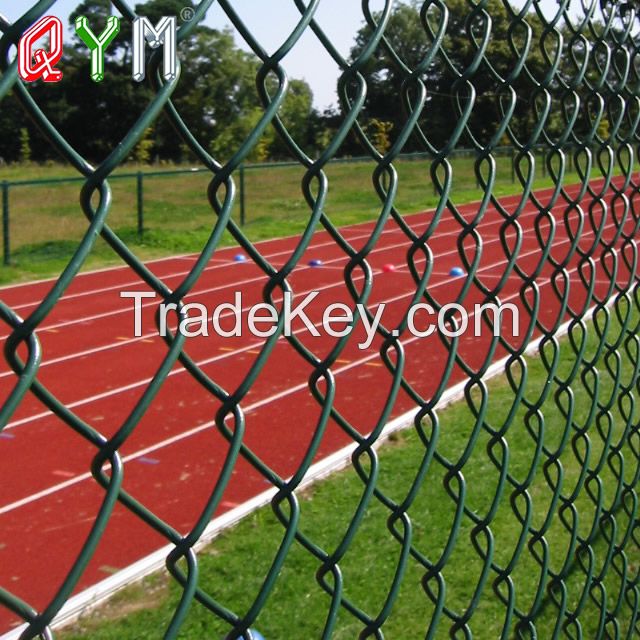 Galvanized Razor Babred Wire Diamond Wire Mesh Metal Chain Link Fence Post