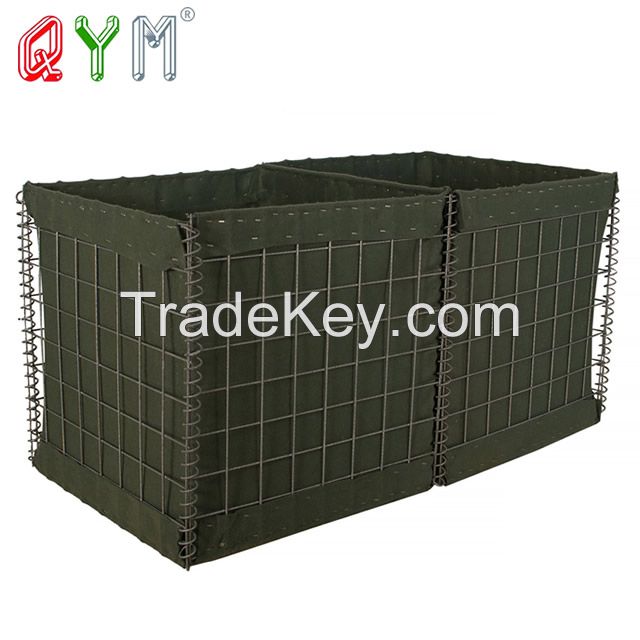 Galvanized Defensive Barrier Welded Defence Barrier Gabion Box