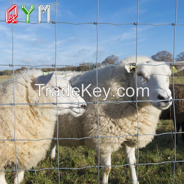 Metal Farm Fence Galvanized Wire Mesh Cattle Horse Sheep Animal Field Fence