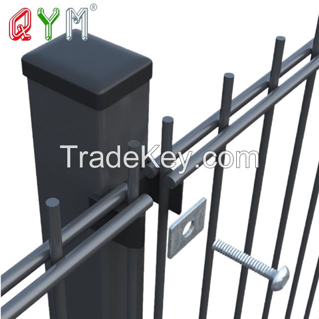 868 656 Double Wire Fence Welded Double Loop Wire Garden Fence Panel