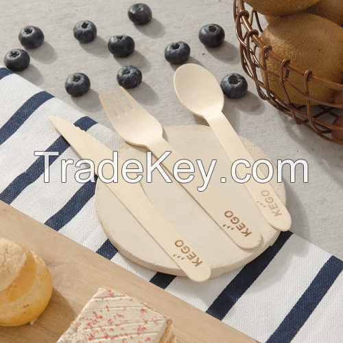 forestry magnolia disposable wooden spoon made in Vietnam +84933665346