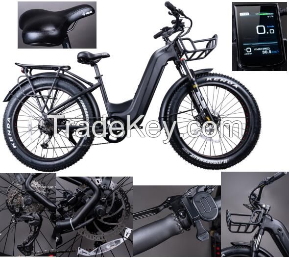 High Power Dirt Bike Electric With 750W Rear Hub Motor