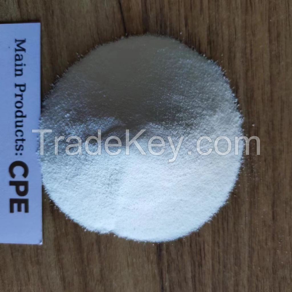 High quality PVC impact modifier chlorinated polyethylene CPE 135A 