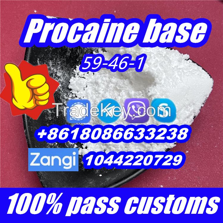 Procaine base powder 99%,buy Procaine CAS 59-46-1