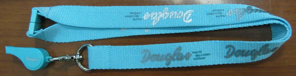 Lanyard with whistle