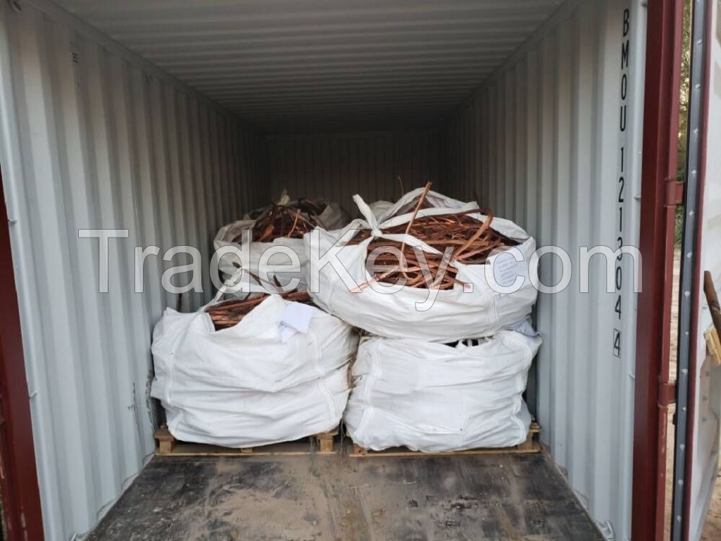 Copper Mill-Berry Wire Scrap 99.95% 99.99% Bare Bright Copper Wire Scrap