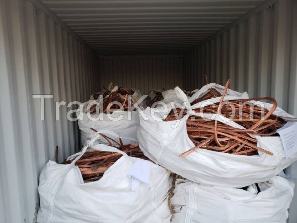 Direct Factory Copper Wire Scrap Copper Mill Berry Scrap 99.99%