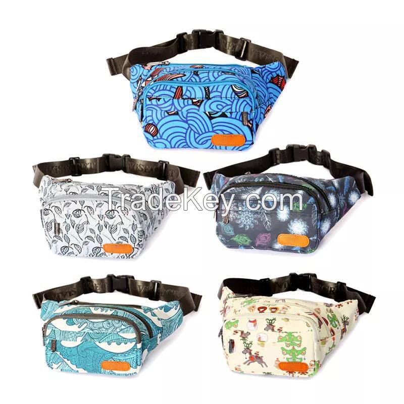 Custom Logo Fanny Pack Waist Belt Bum Bags wholesale