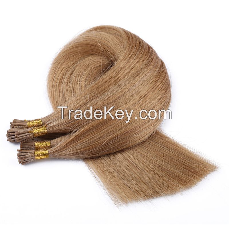 high quality prebonded hair extensions I tipped hair extensions stick hair 613#