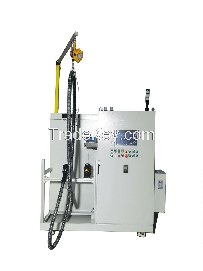 evacuation and filling machine