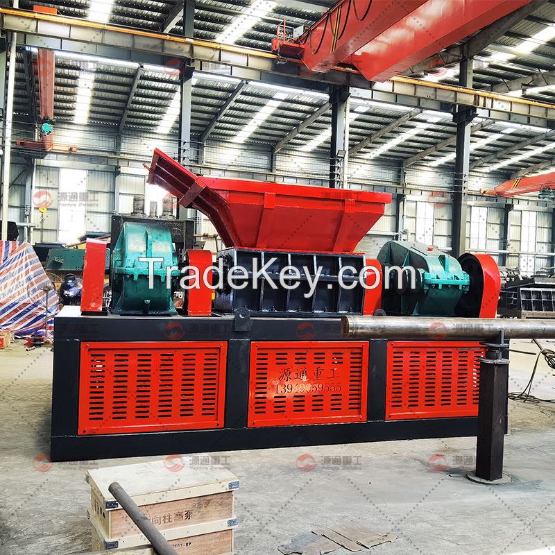 Small Dual-Shaft Shredder Mini Dual-Shaft Shredder Very Reliable Manufacturer