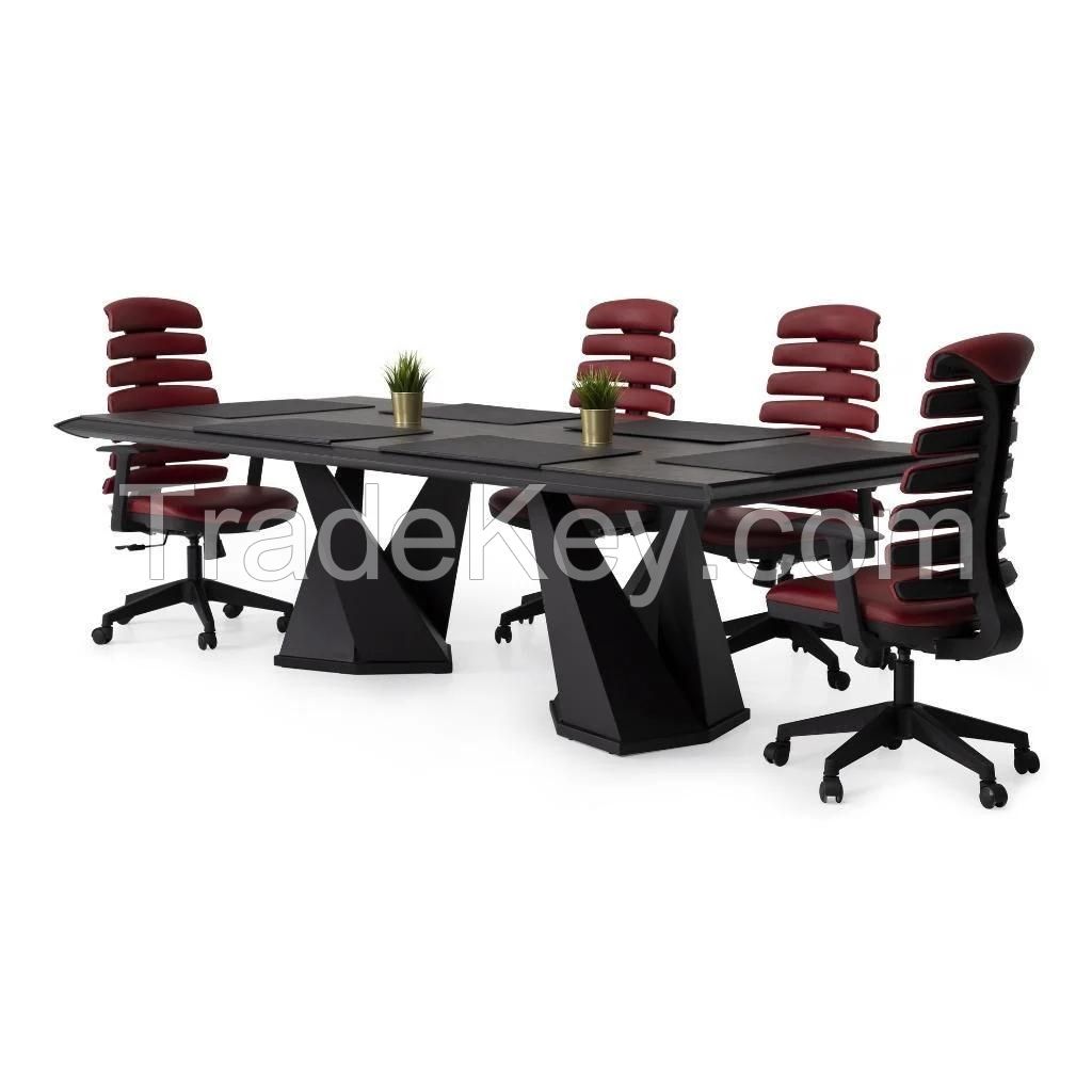 PEDESTAL CONFERENCE TABLE