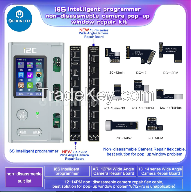 i2C i6S Programmer For iPhone Screen True Tone Face ID Repair