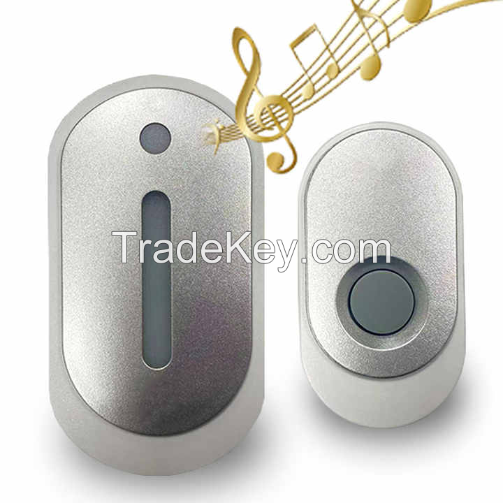 Timbre Door Chime Wireless Doorbell AC Waterproof 120m 36 Chime Eu Au Uk Us Plug Ring Door Bell