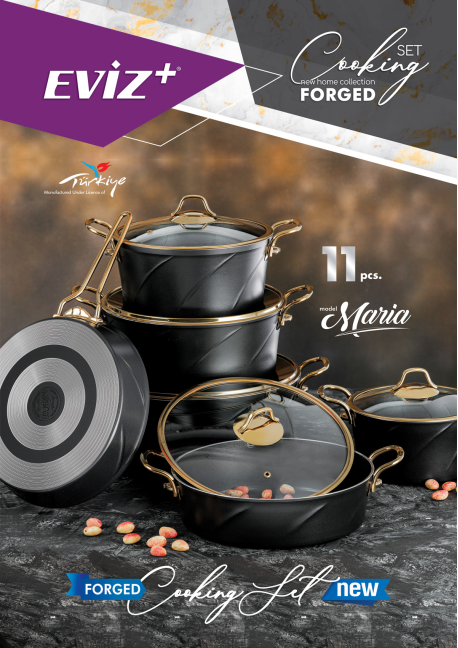 Non-stick granite cookware 11pcs set