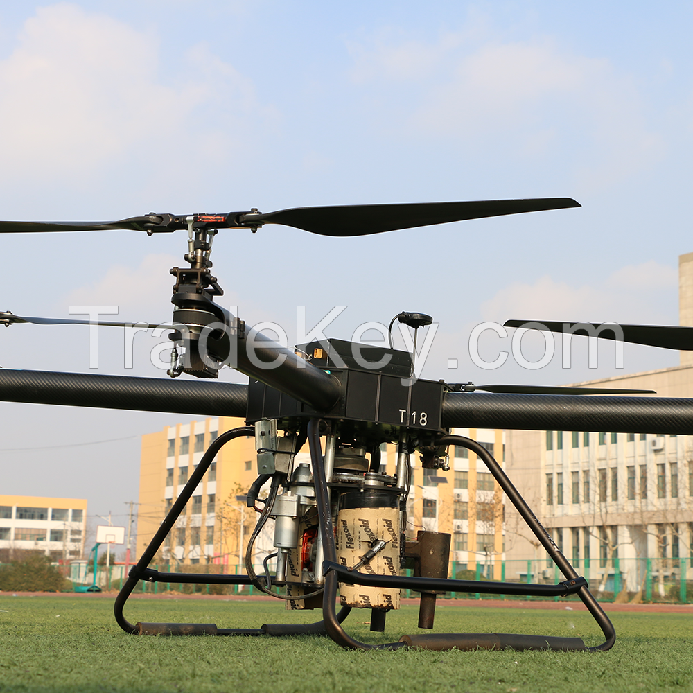 Four axis drone aerial measurement military safety aerial monitoring drone throwing