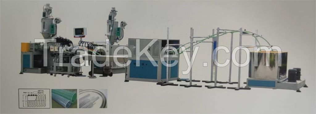 pvc steel wire hose production line