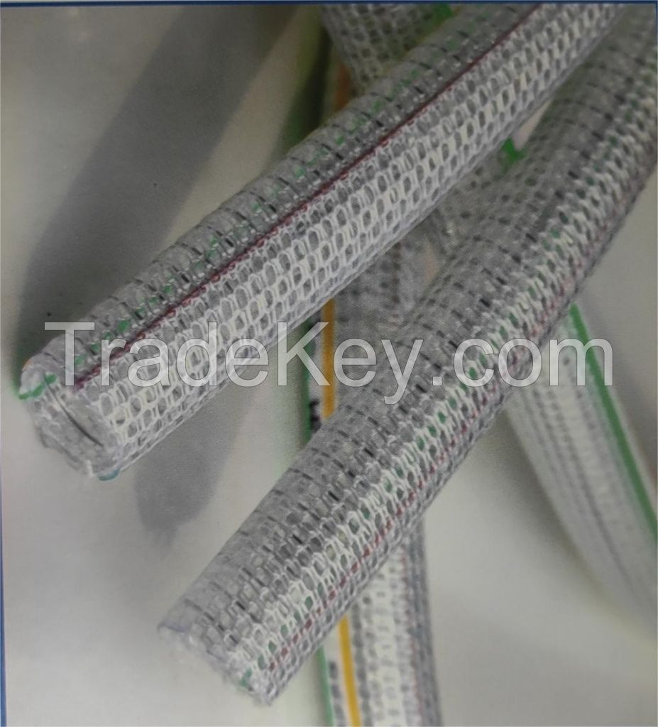 PVC high-intensity polyester fiber and steel wier reinforced hose