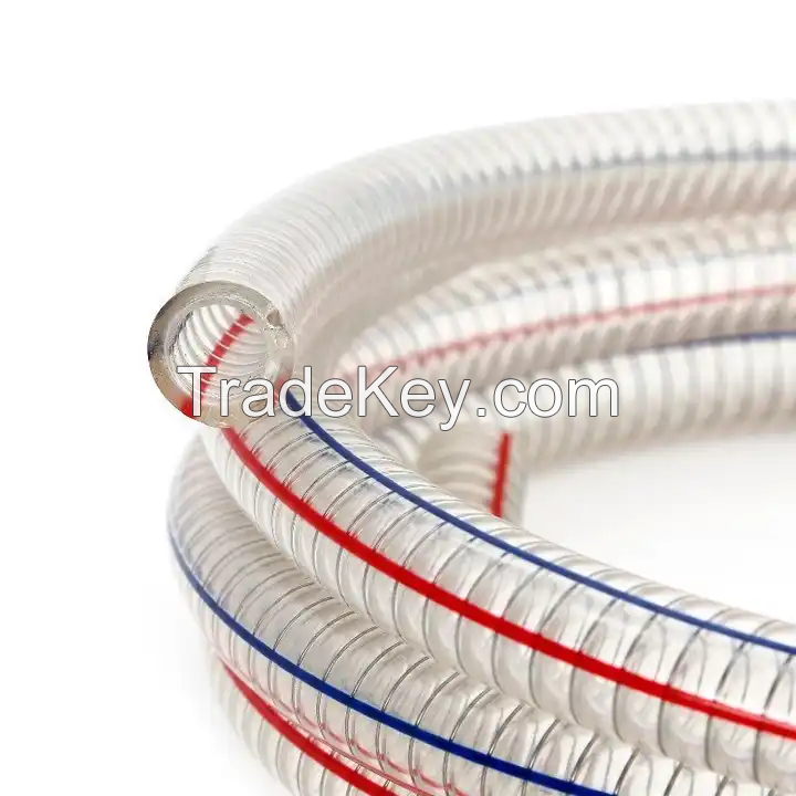 PVC spiral steel wire reinforced hose