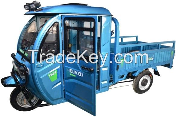 ELECTRIC TRICYCLE - EEC Closed Cabin Electric Cargo Tricycle