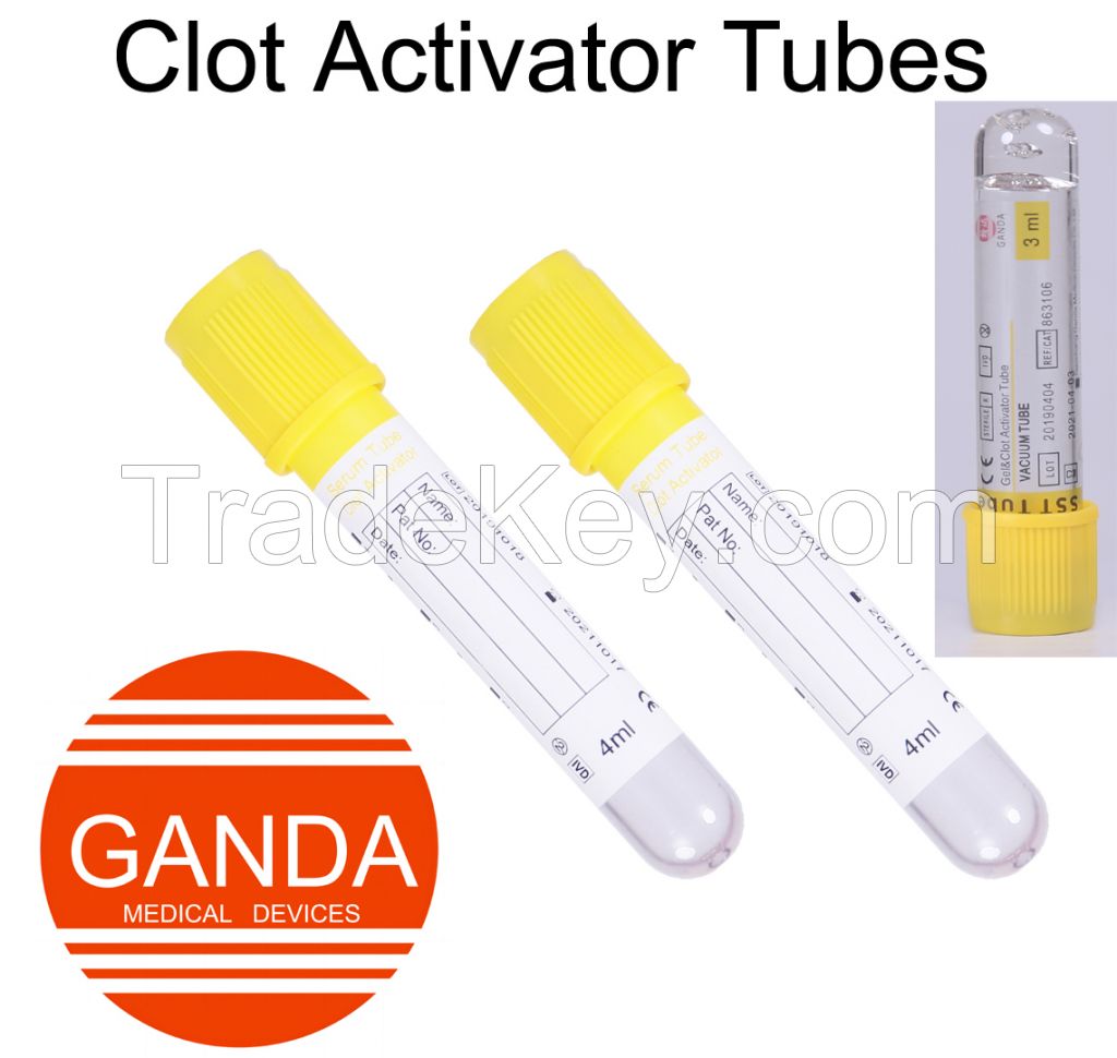 Clot Activator Tube