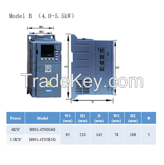 H901 model B 4.0-5.5KW