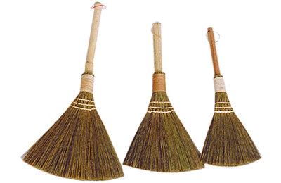 Grass broom