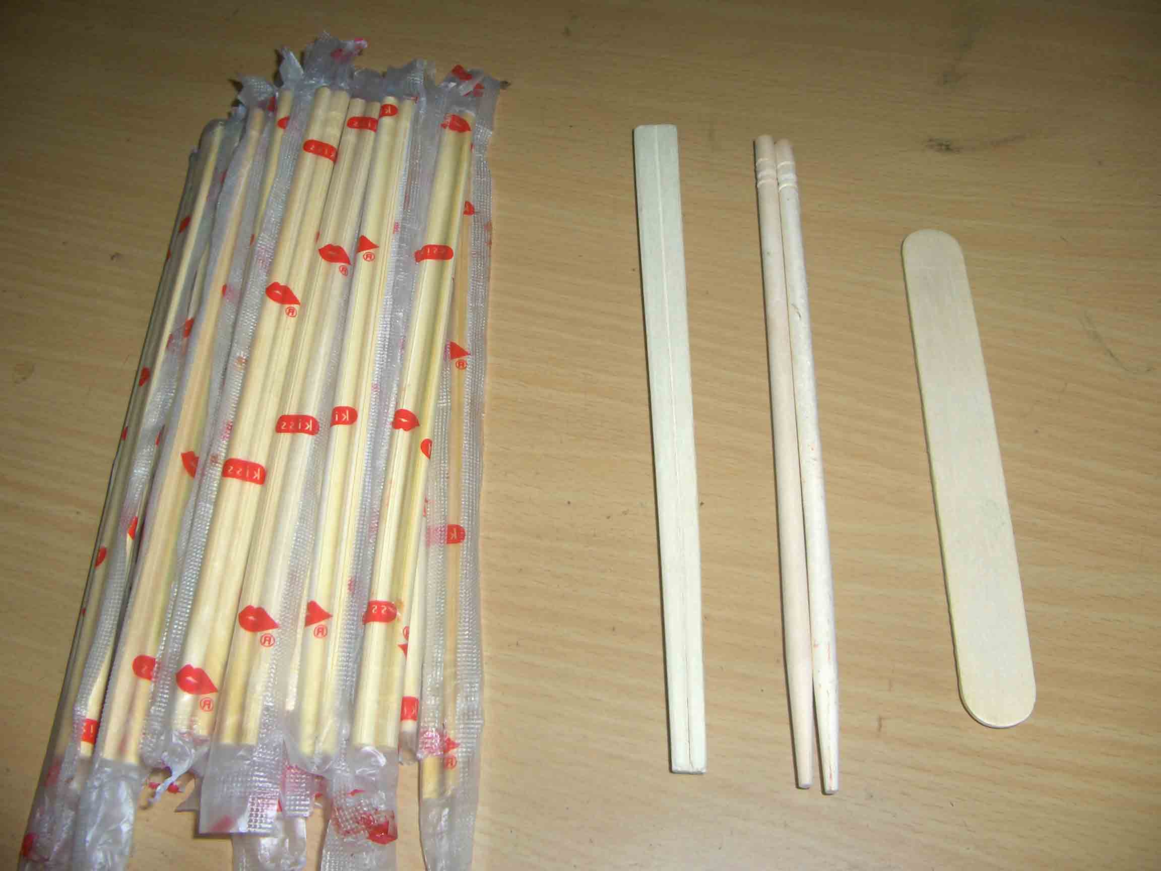 Bamboo chopsticks, skewers