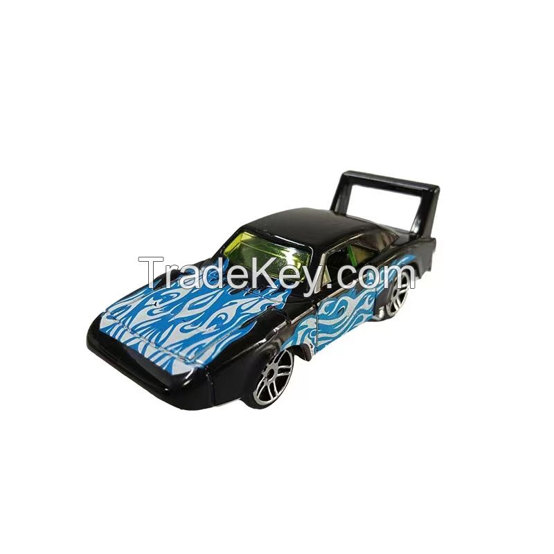 1: 64 Scale Diecast Metal Car Model Fire Pattern Vehicle Toys