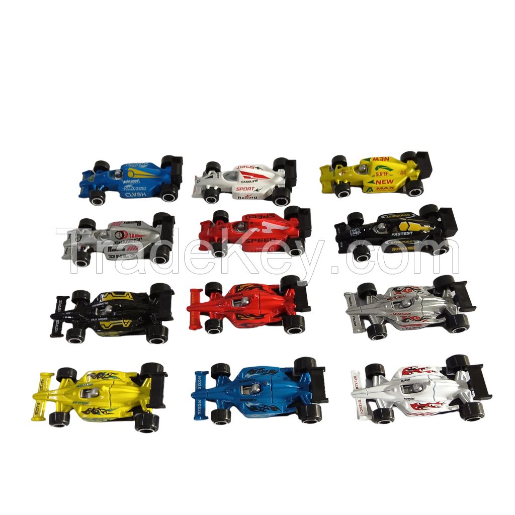 12 Models Formula One Racing Diecast Metal Cars F1 Toy Vehicle for Kid