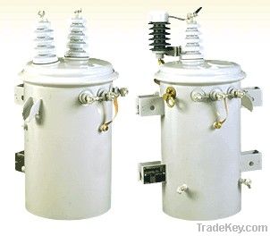 Single phase pole mounted CSP transformer