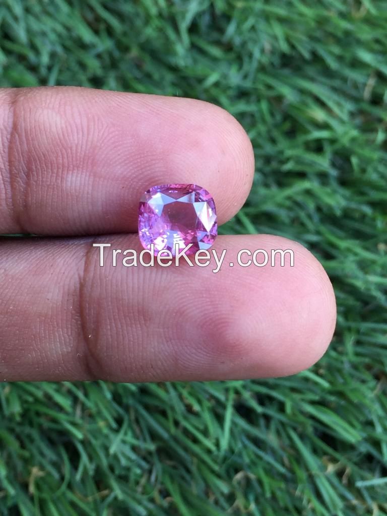 Pink Sapphire 3.06ct unheated