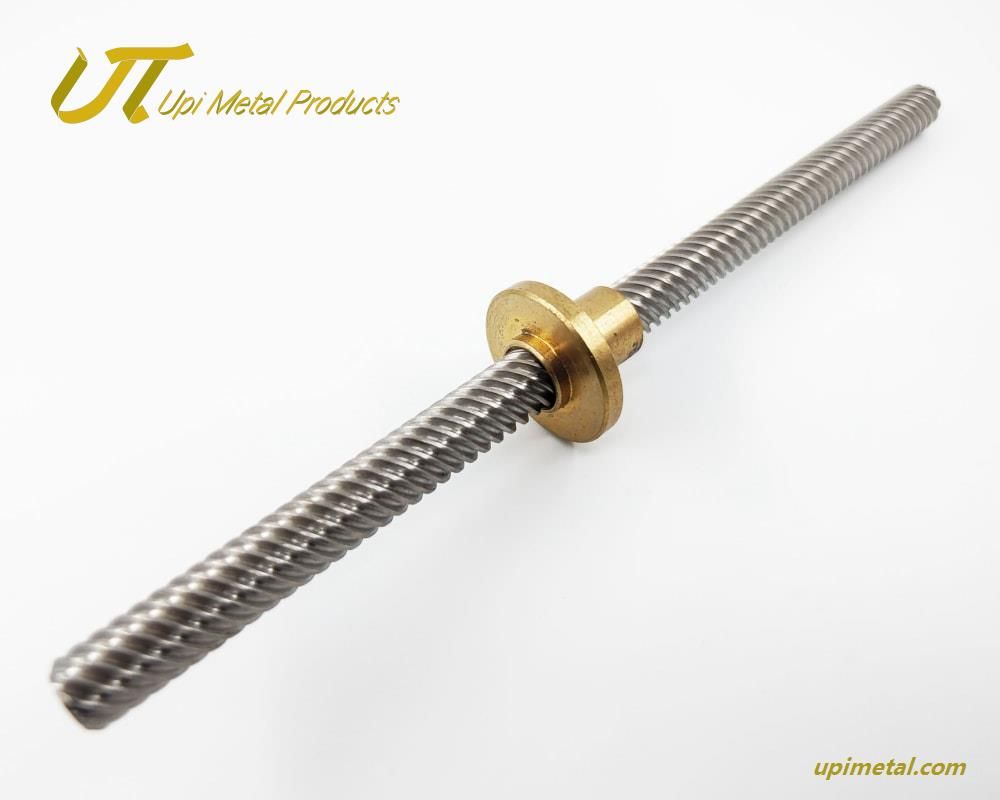 Stainless Steel Lead Screw and Precision Threaded Rod for 3D Printers