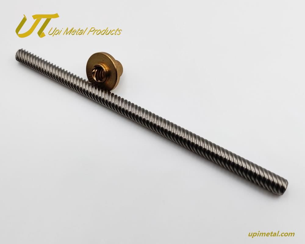 Stainless Steel Lead Screw and Precision Threaded Rod for 3D Printers