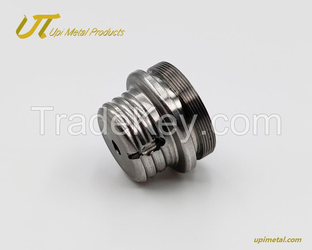 Precision CNC Stainless Steel Hydraulic Valve Connectors